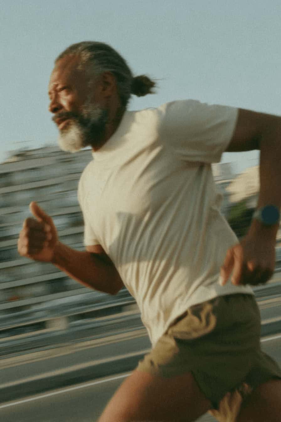 Active man benefiting from hormone replacement therapy